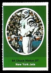 1972 Sunoco Stamps      447     Chuck Hinton